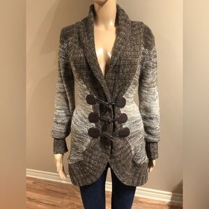 Boho knit cardigan sweater